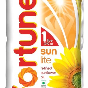 Fortune Sunlite Refined Sunflower Oil, 1L